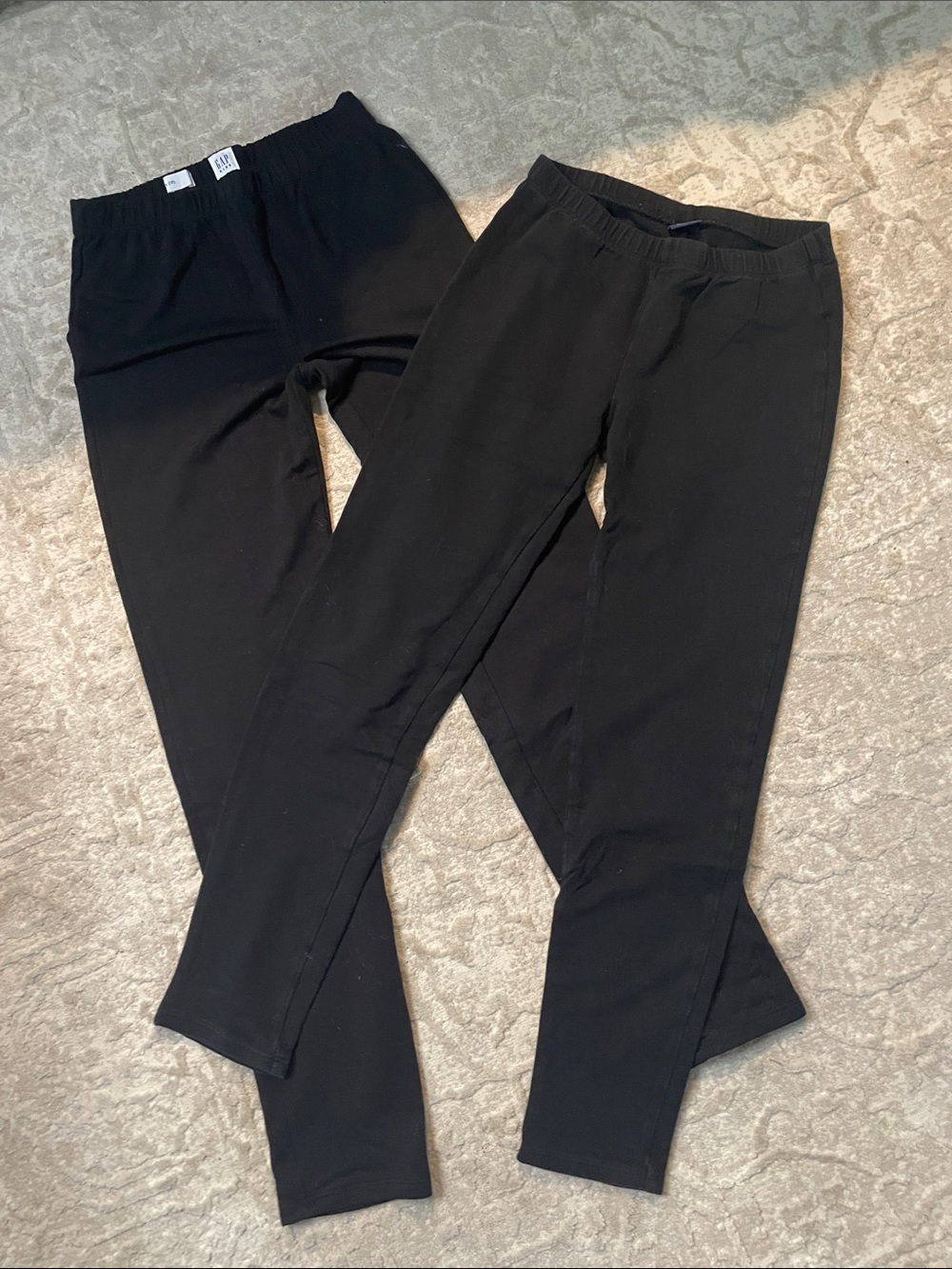 GAP Kids Black Pull-On Leggings Duo